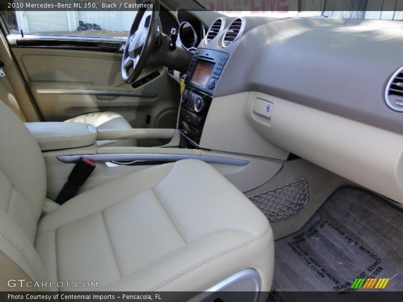 Black / Cashmere 2010 Mercedes-Benz ML 350