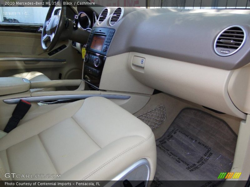 Black / Cashmere 2010 Mercedes-Benz ML 350