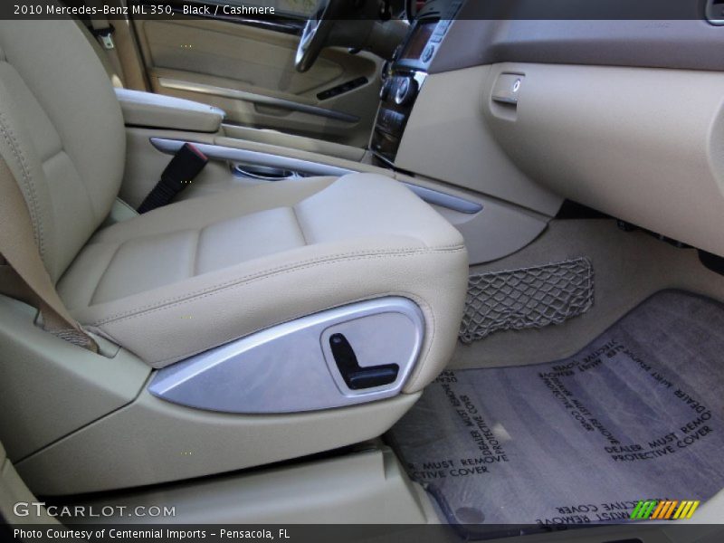 Black / Cashmere 2010 Mercedes-Benz ML 350