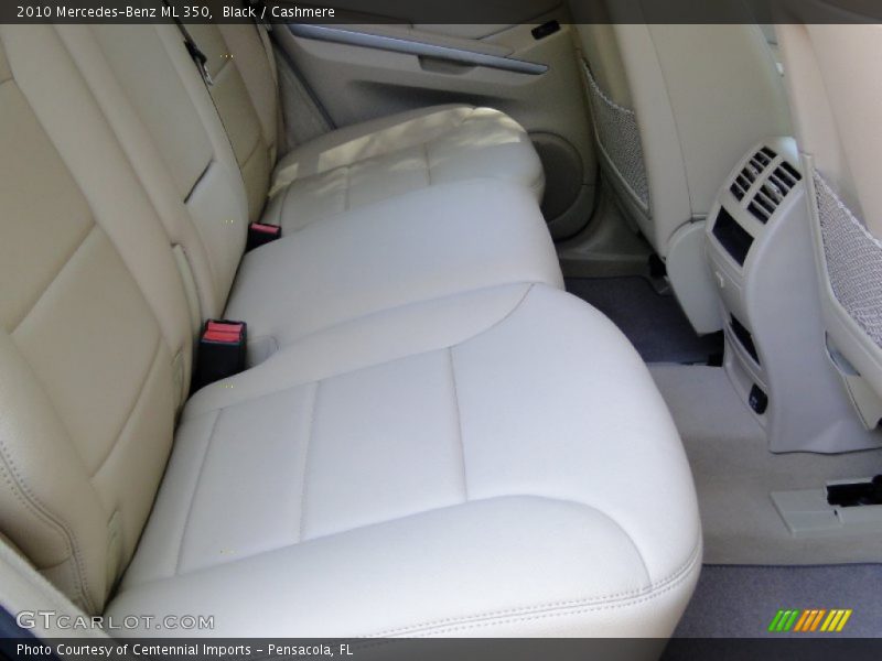 Black / Cashmere 2010 Mercedes-Benz ML 350