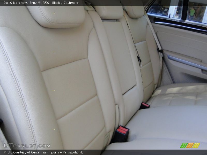 Black / Cashmere 2010 Mercedes-Benz ML 350