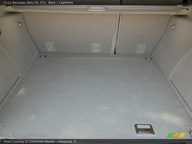 Black / Cashmere 2010 Mercedes-Benz ML 350