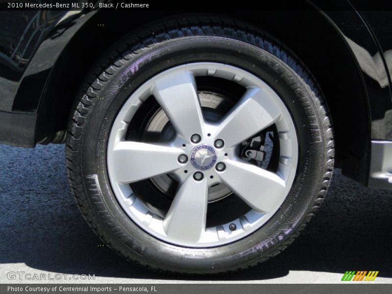 Black / Cashmere 2010 Mercedes-Benz ML 350