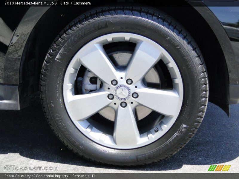Black / Cashmere 2010 Mercedes-Benz ML 350