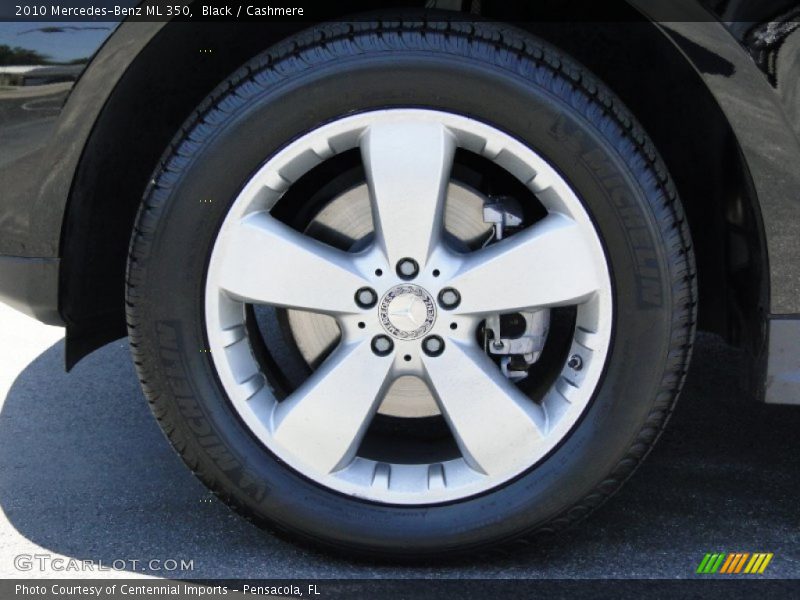Black / Cashmere 2010 Mercedes-Benz ML 350