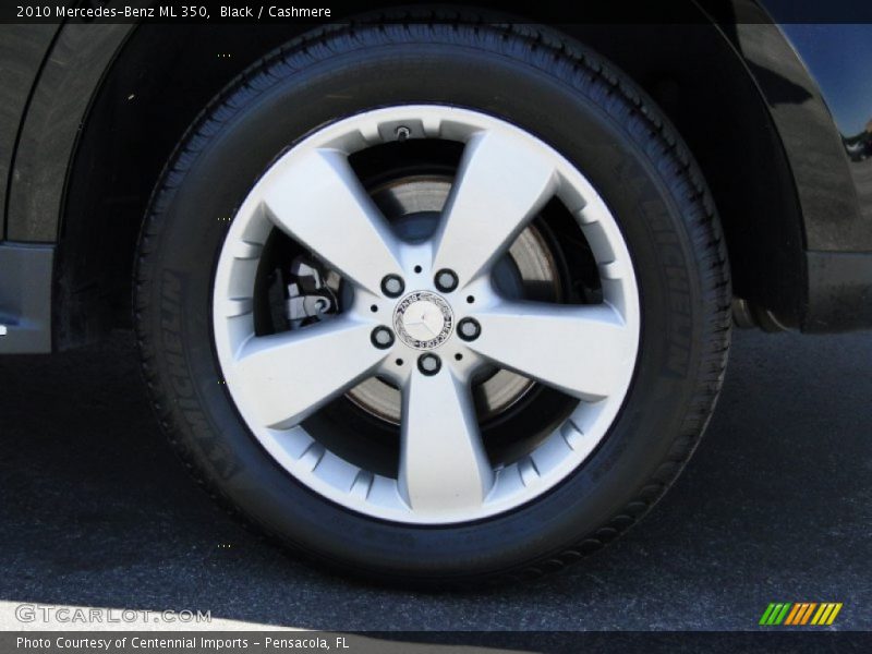 Black / Cashmere 2010 Mercedes-Benz ML 350