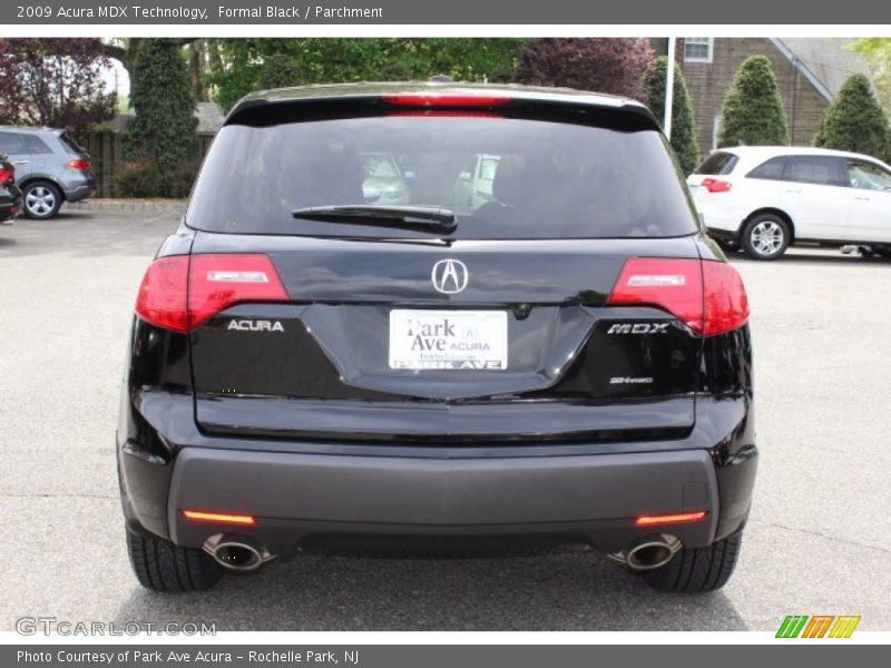 Formal Black / Parchment 2009 Acura MDX Technology