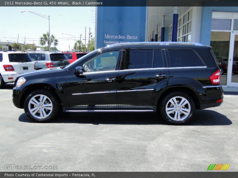 Black / Cashmere 2012 Mercedes-Benz GL 450 4Matic
