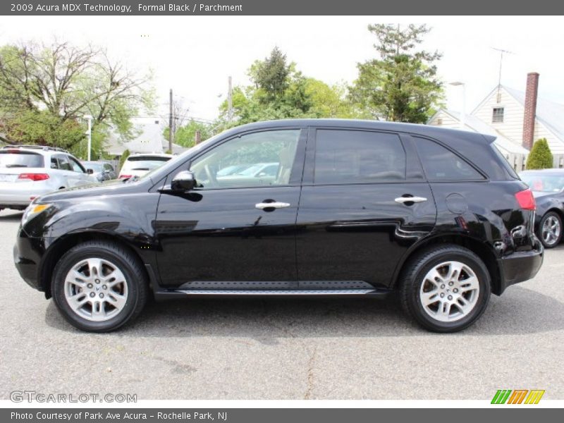 Formal Black / Parchment 2009 Acura MDX Technology