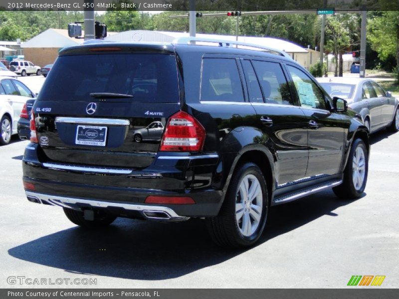 Black / Cashmere 2012 Mercedes-Benz GL 450 4Matic