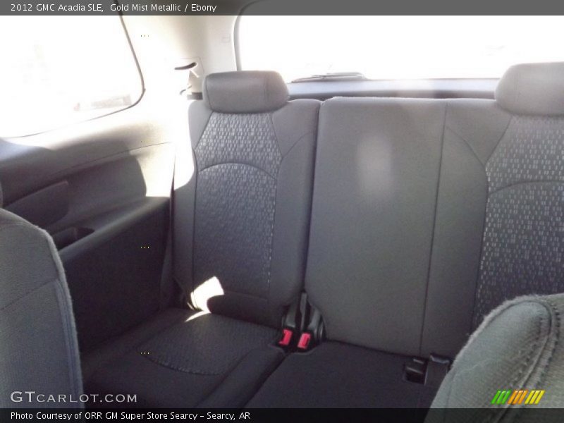 Gold Mist Metallic / Ebony 2012 GMC Acadia SLE