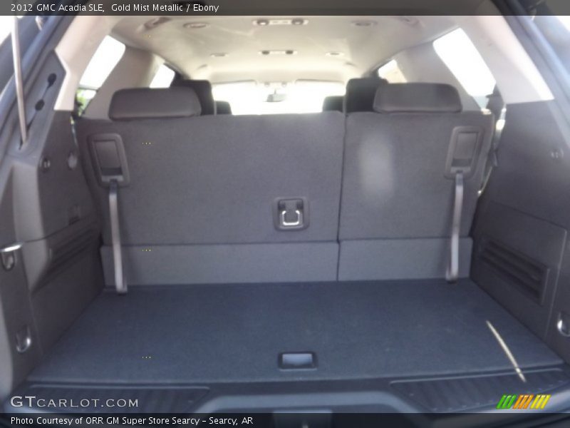 Gold Mist Metallic / Ebony 2012 GMC Acadia SLE