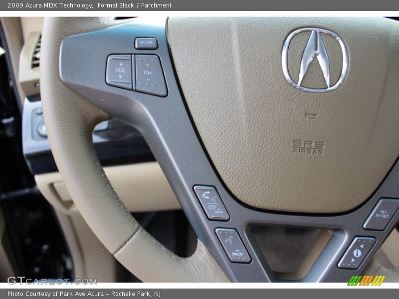 Formal Black / Parchment 2009 Acura MDX Technology