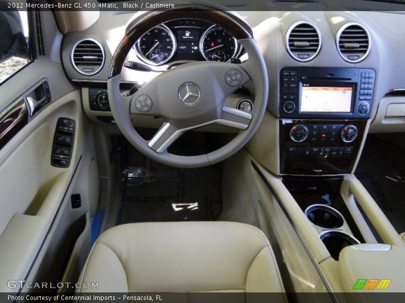 Black / Cashmere 2012 Mercedes-Benz GL 450 4Matic