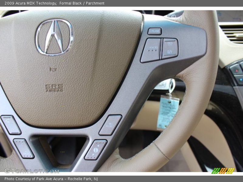 Formal Black / Parchment 2009 Acura MDX Technology
