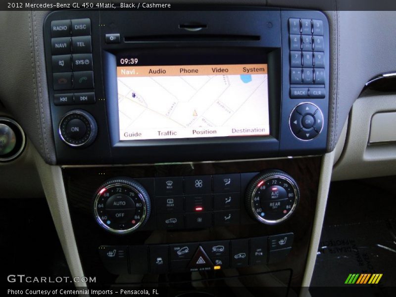Black / Cashmere 2012 Mercedes-Benz GL 450 4Matic