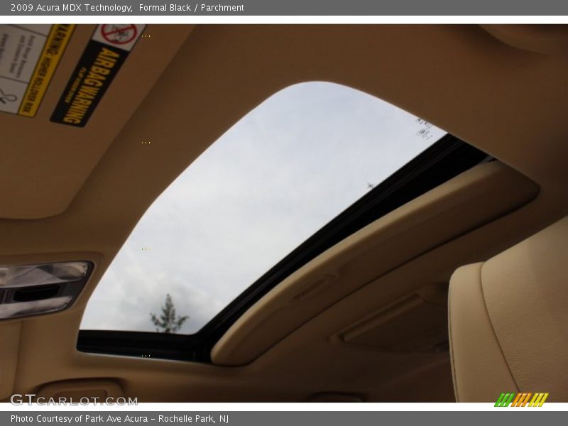 Formal Black / Parchment 2009 Acura MDX Technology
