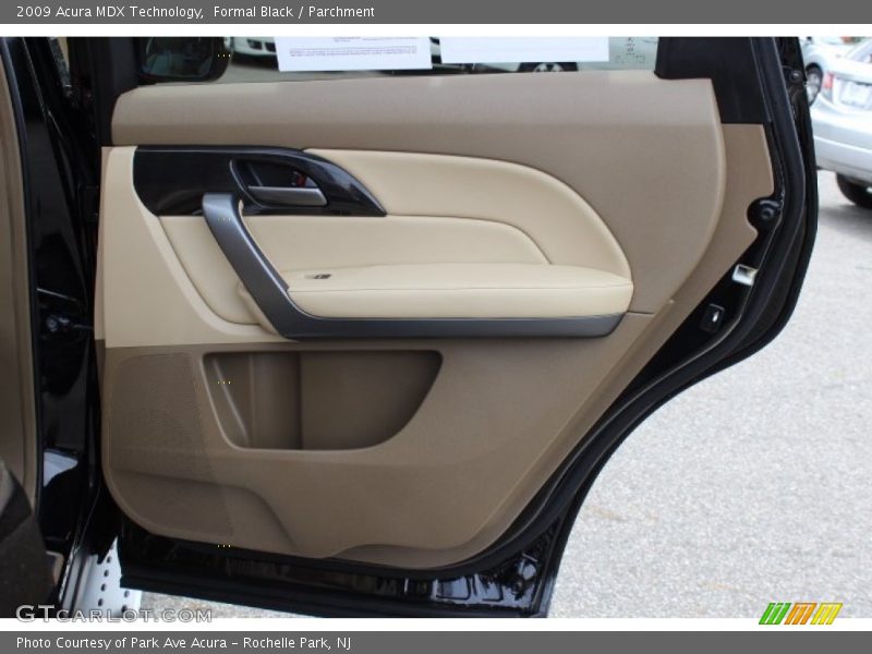 Formal Black / Parchment 2009 Acura MDX Technology