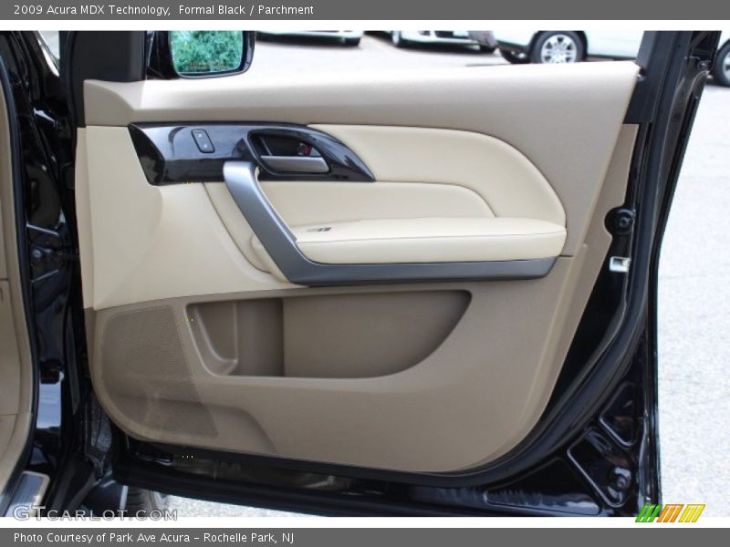 Formal Black / Parchment 2009 Acura MDX Technology