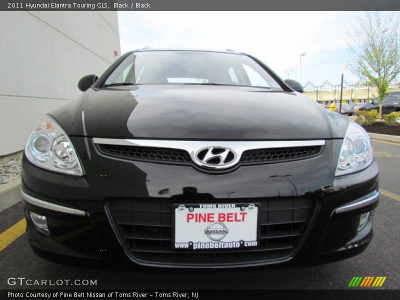 Black / Black 2011 Hyundai Elantra Touring GLS