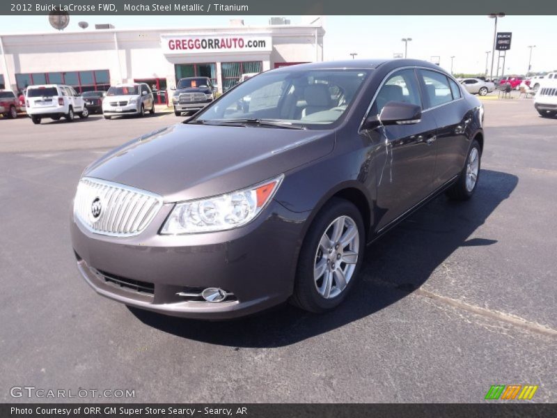 Mocha Steel Metallic / Titanium 2012 Buick LaCrosse FWD