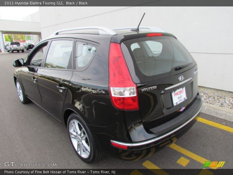 Black / Black 2011 Hyundai Elantra Touring GLS