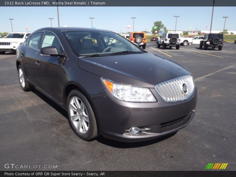 Mocha Steel Metallic / Titanium 2012 Buick LaCrosse FWD