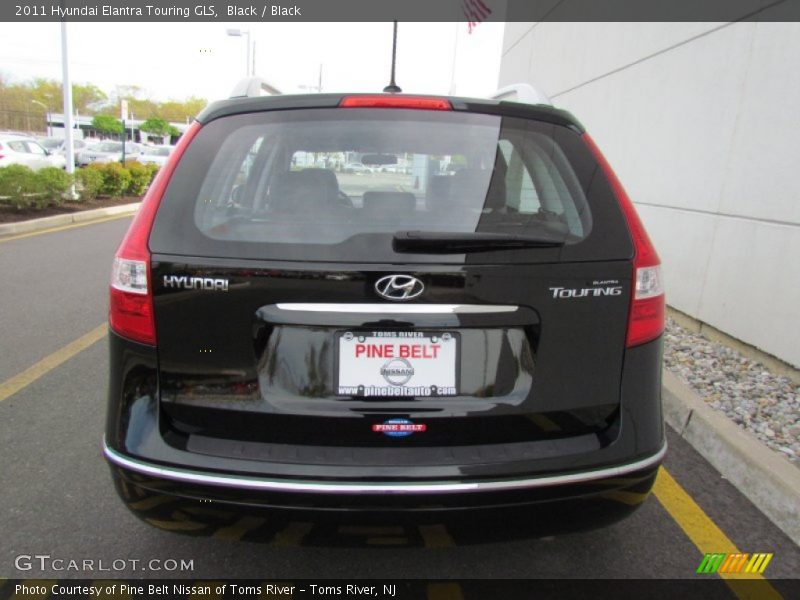 Black / Black 2011 Hyundai Elantra Touring GLS