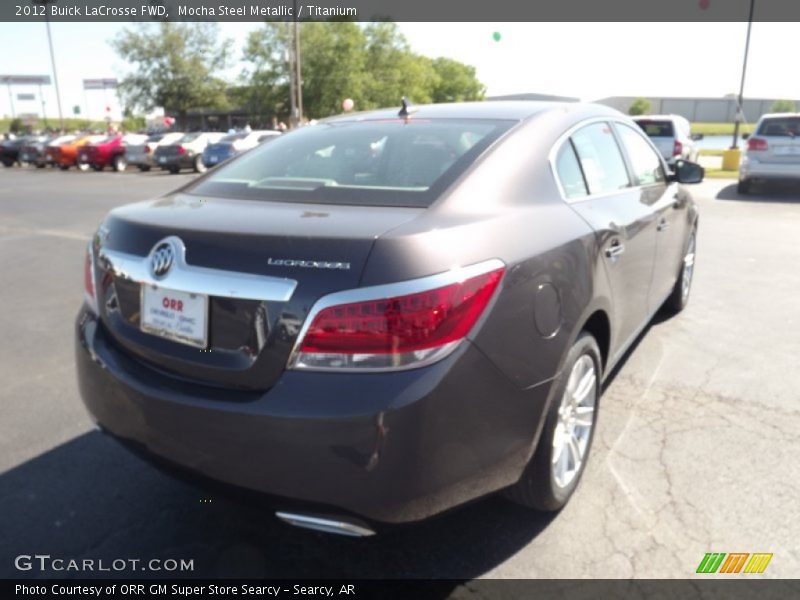 Mocha Steel Metallic / Titanium 2012 Buick LaCrosse FWD