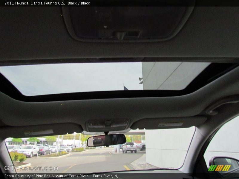 Black / Black 2011 Hyundai Elantra Touring GLS