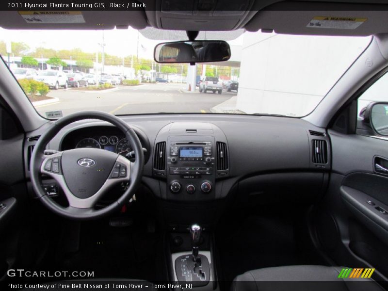 Black / Black 2011 Hyundai Elantra Touring GLS