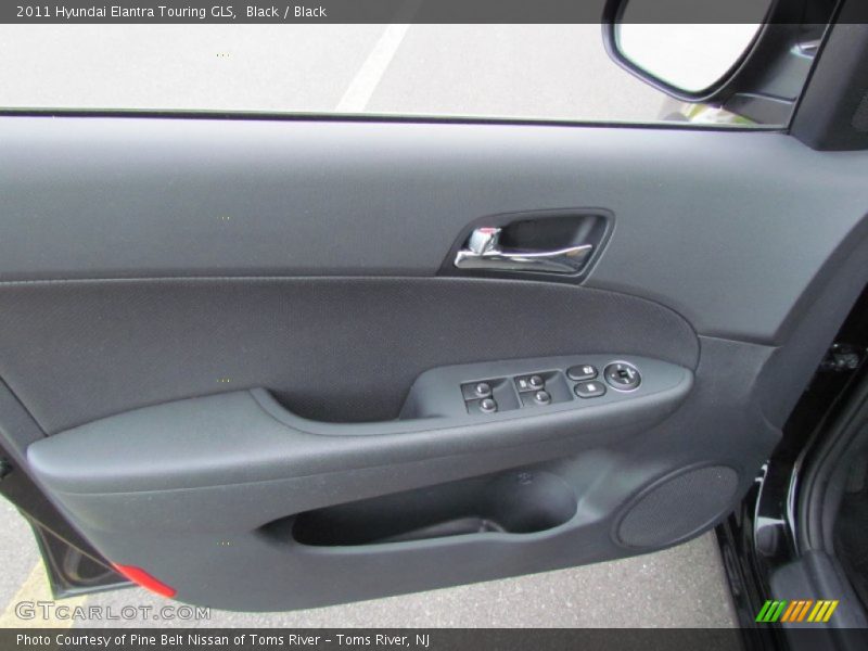 Black / Black 2011 Hyundai Elantra Touring GLS