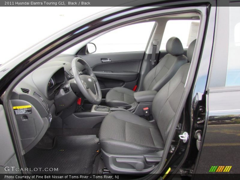 Black / Black 2011 Hyundai Elantra Touring GLS