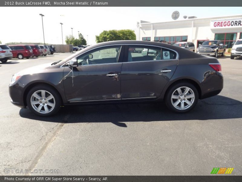Mocha Steel Metallic / Titanium 2012 Buick LaCrosse FWD
