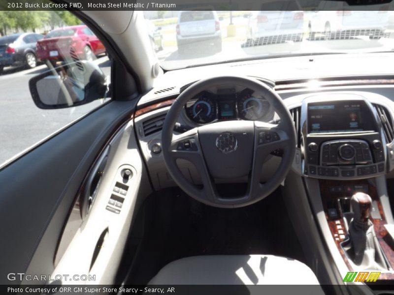Mocha Steel Metallic / Titanium 2012 Buick LaCrosse FWD