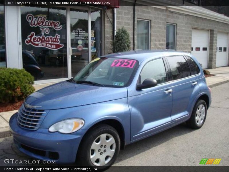 Marine Blue Pearl / Pastel Slate Gray 2007 Chrysler PT Cruiser