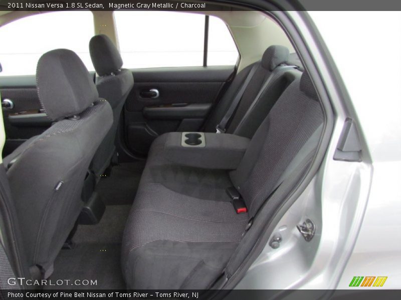 Magnetic Gray Metallic / Charcoal 2011 Nissan Versa 1.8 SL Sedan