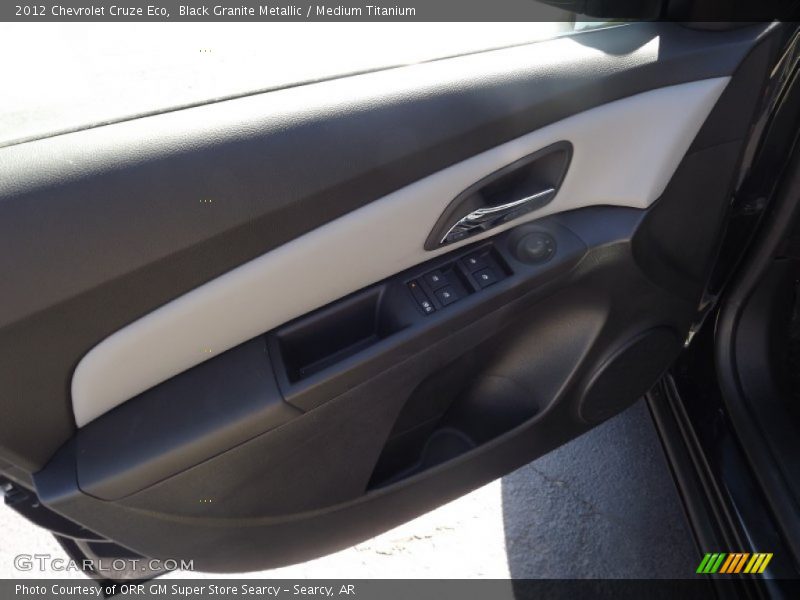 Black Granite Metallic / Medium Titanium 2012 Chevrolet Cruze Eco