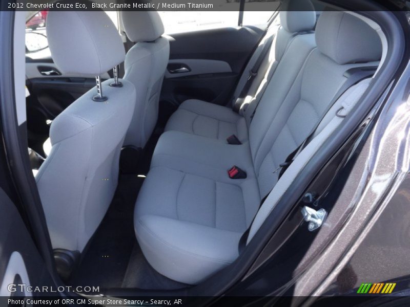 Black Granite Metallic / Medium Titanium 2012 Chevrolet Cruze Eco