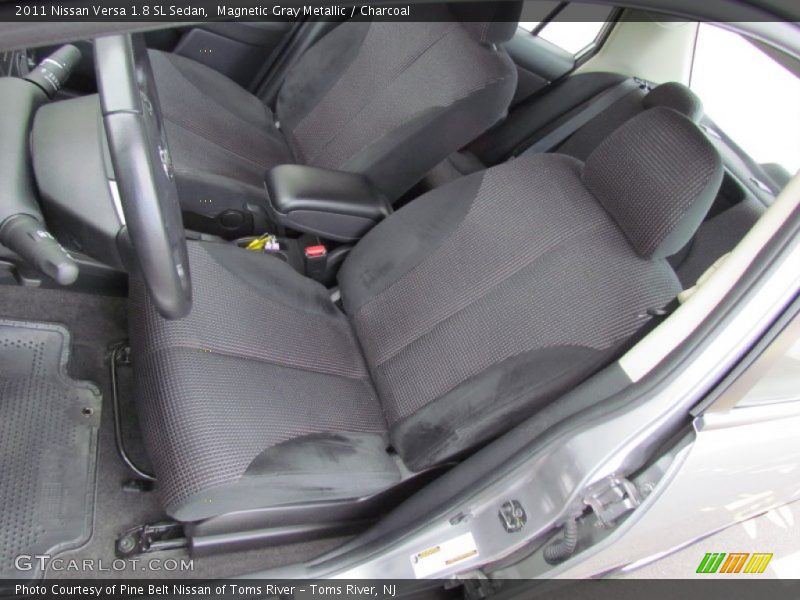 Magnetic Gray Metallic / Charcoal 2011 Nissan Versa 1.8 SL Sedan