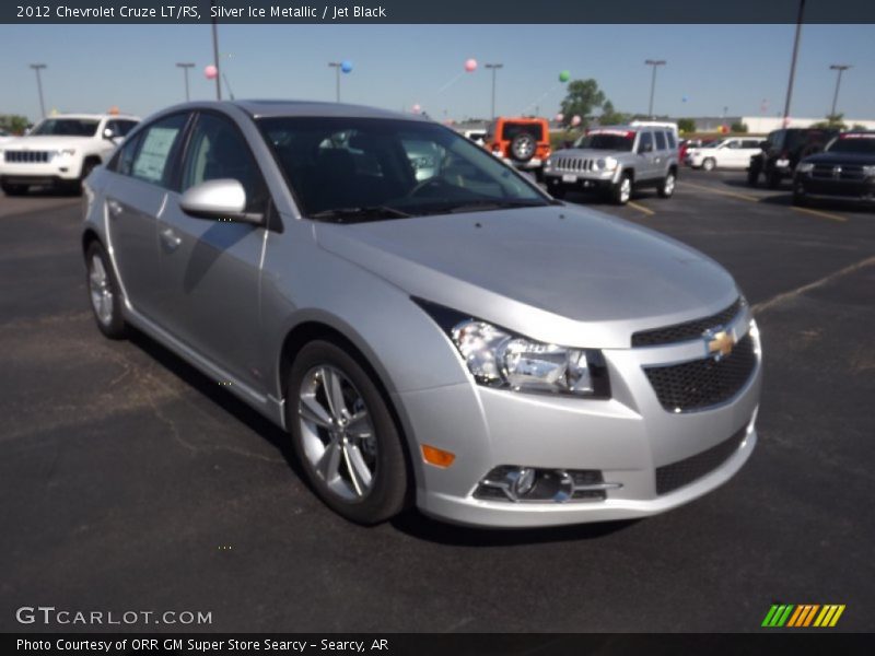 Silver Ice Metallic / Jet Black 2012 Chevrolet Cruze LT/RS