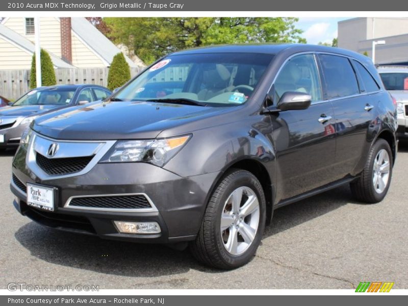 Grigio Metallic / Taupe Gray 2010 Acura MDX Technology
