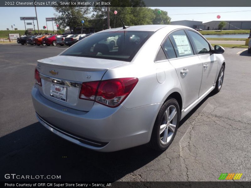 Silver Ice Metallic / Jet Black 2012 Chevrolet Cruze LT/RS