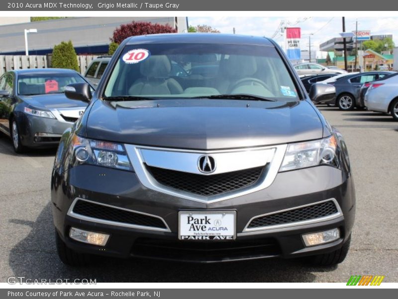Grigio Metallic / Taupe Gray 2010 Acura MDX Technology