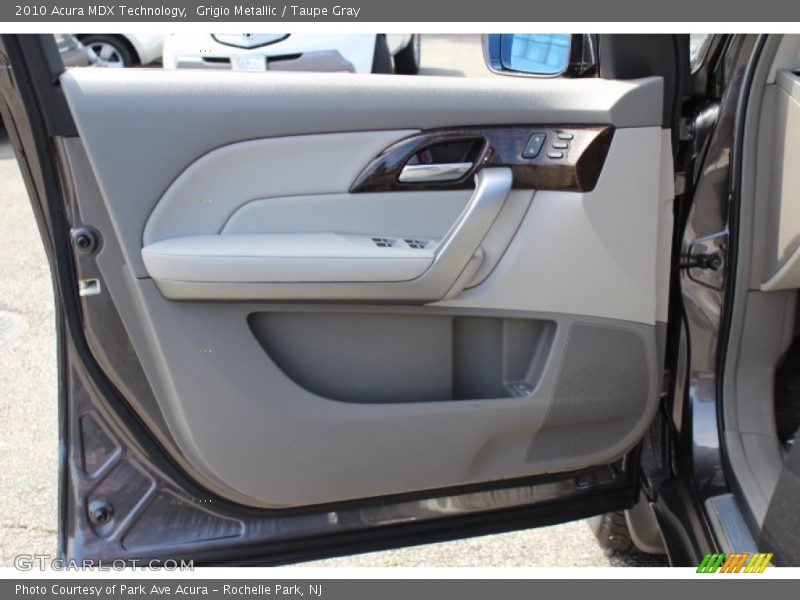 Grigio Metallic / Taupe Gray 2010 Acura MDX Technology