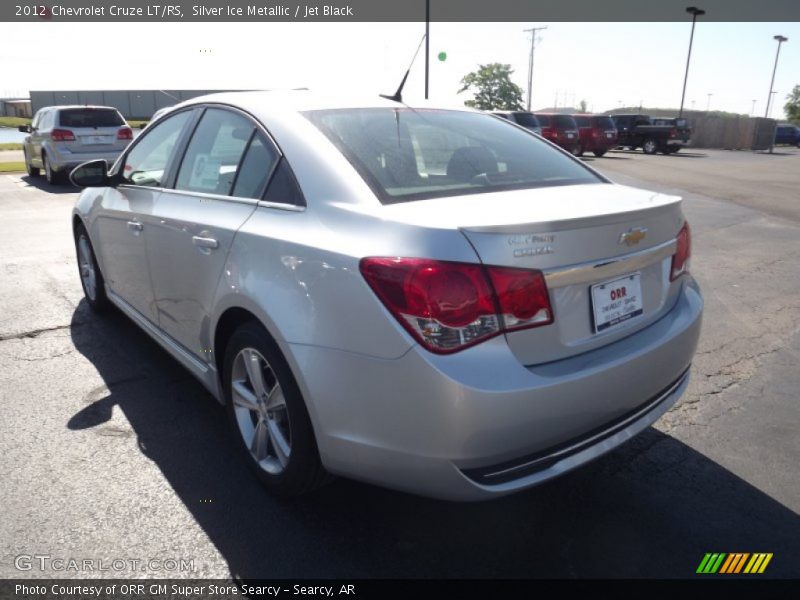 Silver Ice Metallic / Jet Black 2012 Chevrolet Cruze LT/RS
