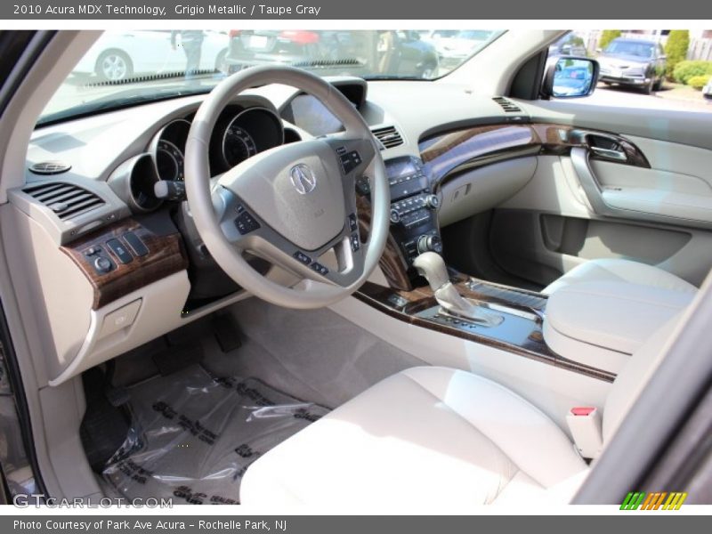 Grigio Metallic / Taupe Gray 2010 Acura MDX Technology