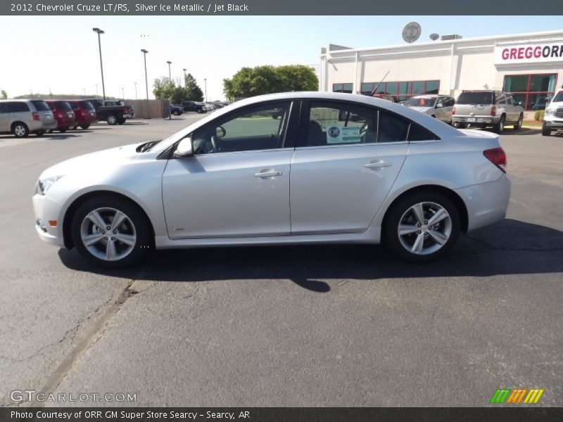 Silver Ice Metallic / Jet Black 2012 Chevrolet Cruze LT/RS