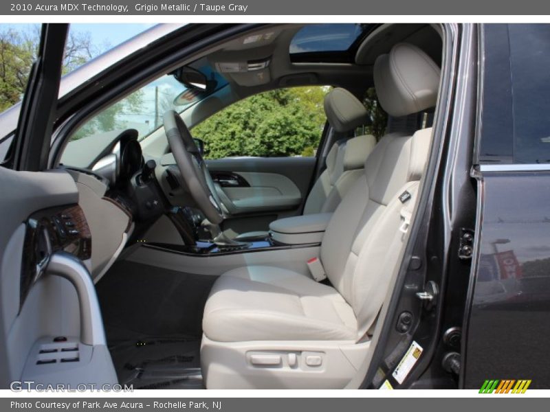 Grigio Metallic / Taupe Gray 2010 Acura MDX Technology