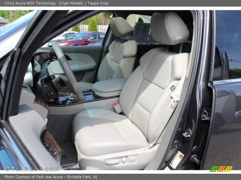 Grigio Metallic / Taupe Gray 2010 Acura MDX Technology